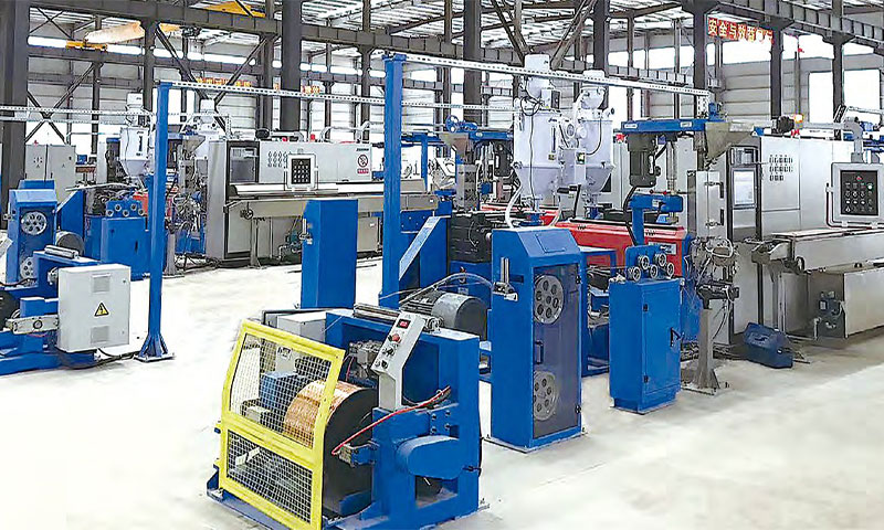 BV、BVR 建筑布線(xiàn)高速擠出生產(chǎn)線(xiàn)